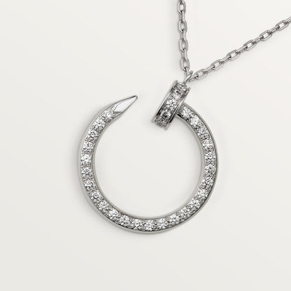 18K Juste Un Clou Full Diamonds Necklace