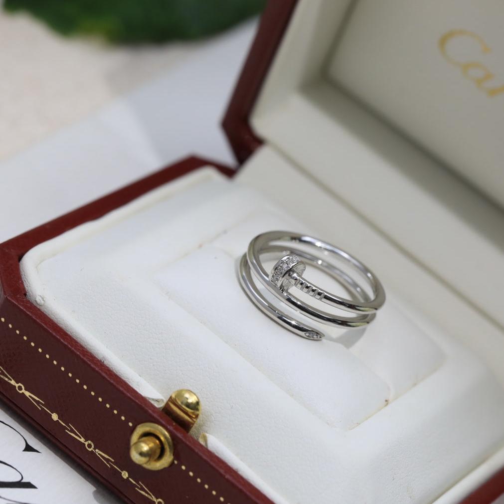 18K Juste Un Clou Diamond Ring