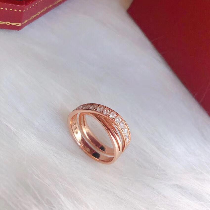 18K Etincelle Diamond Ring